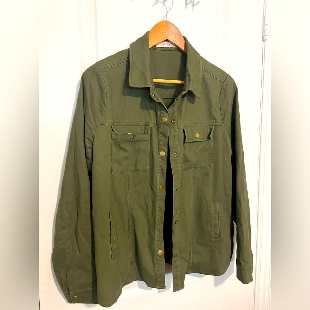 Green Cargo Jacket